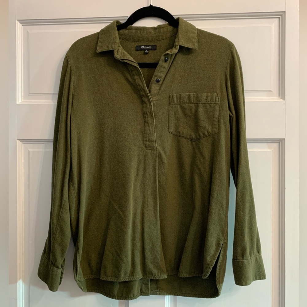 Madewell Popover Flannel - Oversized